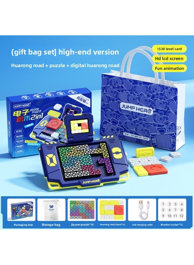 Cloakman Electronic Huarongdao Intelligent Backgammon Ai Board Parent-Child Battle Children's Toy Summer Wholesale